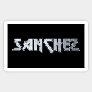 Heavy metal Sanchez Sticker